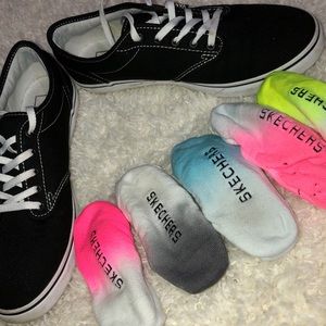 Vans and socks